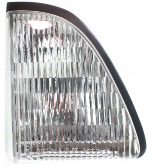 Park Light Lens and Housing for Ford Mustang 1987-1993, Right (Passenger), Replacement