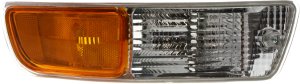 Right (Passenger) Corner Light for 1998-2000 Toyota RAV4, Lens and Housing, Replacement