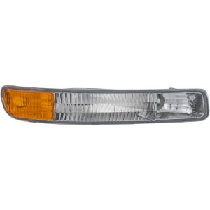 Right (Passenger) Park Light for GMC SIERRA 1999-2006, Lens and Housing Included, Compatible with 2007 Classic, Replacement