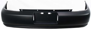Rear Bumper Cover for Nissan Altima 1998-1999, Primed (Ready to Paint), Replacement