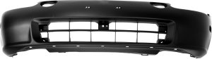 Front Bumper Cover for Honda Del Sol (1993-1995), Primed (Ready to Paint), Replacement