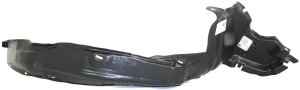 Front Fender Liner, Right (Passenger) for Honda Civic 1988-1991 Hatchback/Sedan, Replacement