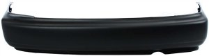 Rear Bumper Cover for Honda Civic 1992-1995, Primed (Ready to Paint), Suitable for Coupe/Sedan, Replacement