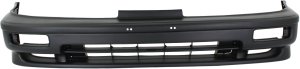 Front Bumper Cover for Acura Integra, 1990-1991, Primed (Ready to Paint), Replacement