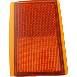 Front Upper Side Reflector Light for Chevrolet C/K Series Pickup 1988-1993, Left (Driver), Replacement