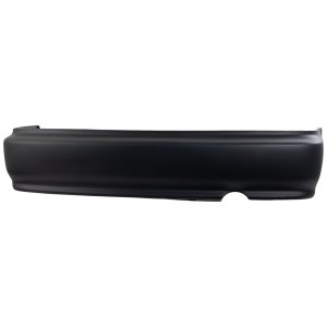 Primed (Ready to Paint) Rear Bumper Cover for Honda Civic 1999-2000 Coupe/Sedan, Compatible with Vehicles Built in Canada/USA 1996-1998 and Japan 1996-1998, Replacement