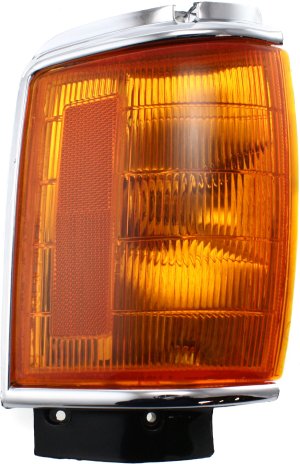 Right (Passenger) Corner Light Assembly for Toyota 4Runner 1984-1986, with Chrome Trim, Replacement