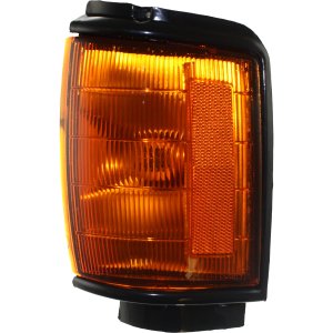 Corner Light Assembly for Toyota 4Runner (1984-1986), Left (Driver) Side with Black Trim, Replacement