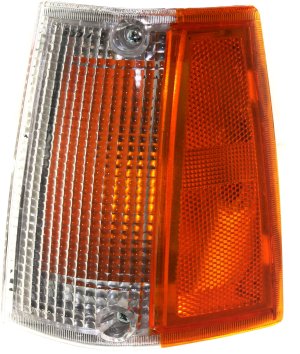 Corner Light Assembly for 1986-1993 Mazda Pickup, Left (Driver) Side Marker Beside Headlight/Corner of Fender, Replacement