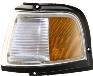 Corner Light for Oldsmobile Cutlass Ciera 1988-1996, Left (Driver) Side Marker, Lens and Housing, Replacement