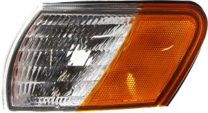Corner Light for Ford Taurus 1992-1995 Left (Driver) Side, Lens and Housing, Excludes SHO Model, Replacement