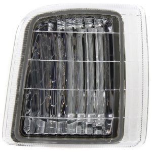 Corner Light Lens and Housing for Chevrolet Astro 1995-2005, Right (Passenger) Side, Composite Headlight Type, Replacement