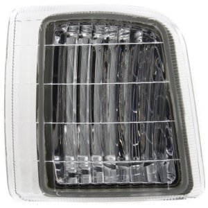 Corner Light for Chevrolet Astro 1995-2005, Left (Driver) Side, Lens and Housing, Composite Headlight Type, Replacement