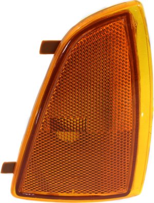 Corner Light for Chevrolet S10 Pickup 1994-1997, Right (Passenger), Lens and Housing, with Sealed Beam Headlights, Replacement