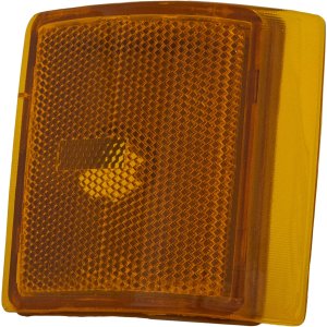 Front Side Marker Light for 1994-2002 GMC C/K Full Size Pickup, Lower, Left (Driver), Lens and Housing, Replacement