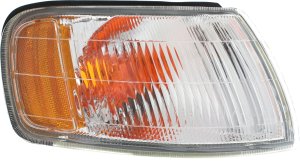 Corner Light Lens and Housing for Honda Odyssey 1995-1998/Isuzu Oasis 1996-1999, Right (Passenger) Side, Replacement