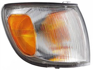 Corner Light Assembly for Toyota Sienna 1998-2000, Right (Passenger), Replacement