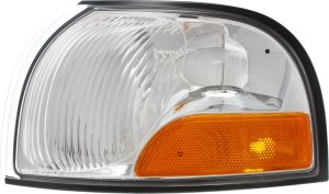 Corner Light for 1999-2002 Nissan Quest/Mercury Villager, Left (Driver) Side, Lens and Housing, Park/Side Marker Light, Replacement