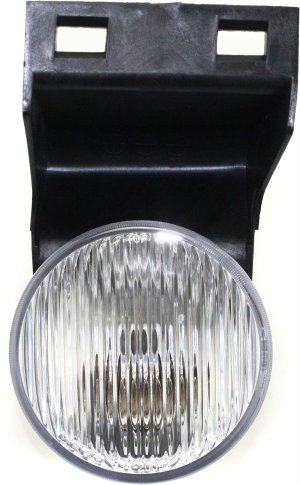 Front Fog Light for Dodge RAM 1500/2500/3500, 1994-1998, Left (Driver) Lens and Housing, 3-Inch, without Sport Package, Replacement