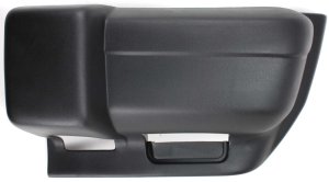 Front Bumper End for 1997-2001 Jeep Cherokee, Textured, Left (Driver), w/ Sport Model, Replacement