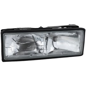 Headlight Assembly for Chevrolet Caprice 1987-1990, Right (Passenger) Side, Halogen, Replacement