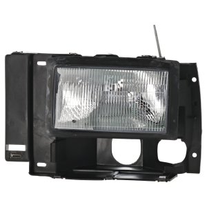 Headlight Assembly for Ford Bronco II (1989-1990), Explorer (1991-1994), Left (Driver) Side, Halogen, Replacement
