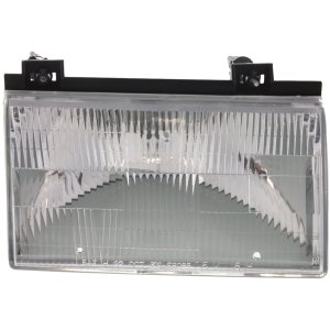 Headlight Assembly for Ford Tempo 1992-1994, Right (Passenger) Side, Halogen, Replacement