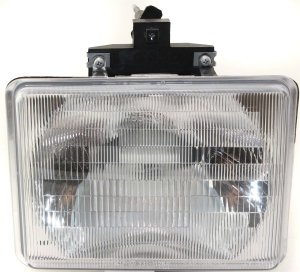 Headlight Assembly for Ford Aerostar 1992-1997, Right (Passenger), Halogen, Replacement