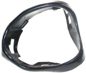 Headlight Bezel for Dodge Neon, Model Years 1995-1999, Right (Passenger) Side, Replacement
