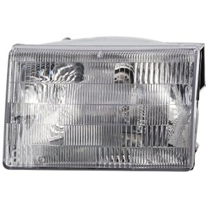 Headlight Assembly for Jeep Grand Cherokee 1993-1998, Left (Driver), Halogen, Canada/USA Built Vehicle, Replacement