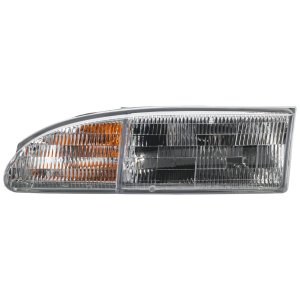 Headlight Assembly for Ford Thunderbird 1994-1995, Left (Driver), Halogen, Replacement
