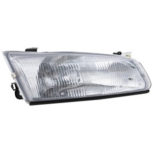 Headlight Assembly for Toyota Camry 1997-1999, Right (Passenger), Halogen, Replacement