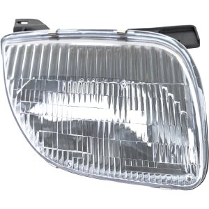 Headlight Assembly for Pontiac Sunfire 1995-2002, Right (Passenger) Side, Halogen, Replacement