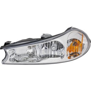Headlight Assembly for Ford Contour 1998-2000, Left (Driver), Halogen, Replacement