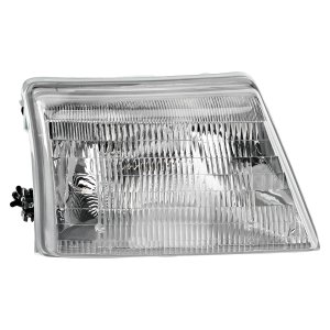 Headlight Assembly for Ford Ranger 1998-2000, Right (Passenger), Halogen, Suitable for All Cab Types, Replacement