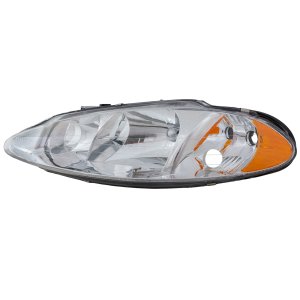 Headlight Assembly for Dodge Intrepid 1998-2004, Left (Driver), Halogen, with Leveling, Replacement