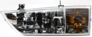 Headlight Assembly for Ford Windstar 1998-1998, Left (Driver), Halogen, Replacement