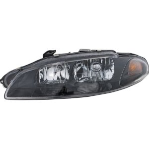 Headlight Assembly for Mitsubishi Eclipse 1997-1999, Left (Driver), Halogen Replacement