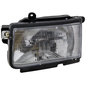 Headlight Assembly for 1998-1999 Honda Passport/Isuzu Rodeo, Left (Driver), Halogen, Replacement
