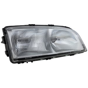Headlight Assembly for Volvo C70 (1998-2002), Right (Passenger) Side, Halogen, Without Leveling, Replacement