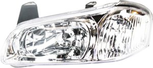 Headlight Assembly for Nissan Maxima 2000-2001, Left (Driver), Halogen, without 20th Anniversary Edition, Replacement