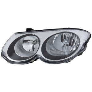 Headlight Assembly for Chrysler 300M 1999-2004, Left (Driver), Halogen, Replacement