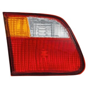 Inner Tail Light for Honda Civic 1999-2000, Left (Driver) Side, Lens and Housing, Sedan, Replacement