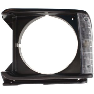 Headlight Door for Toyota Pickup 1979-1981, Left (Driver), 2WD (Two-Wheel Drive), Gray, Replacement