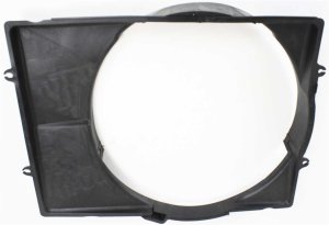 Radiator Fan Shroud for Toyota Pickup, 4-Cylinder Gas Engine, Fits 1984-1995 Models, Replacement