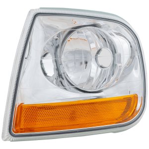 Corner Light for 2001-2003 Ford F-150 Left (Driver), Lens and Housing, Lightning Model, Replacement