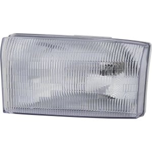 Headlight Assembly for Ford Excursion (2000-2001), F-Series Super Duty (1999-2001), Left (Driver), Halogen, Composite Type, All Cab Types, Replacement Models: F-250, F-350, F-450, F-550.