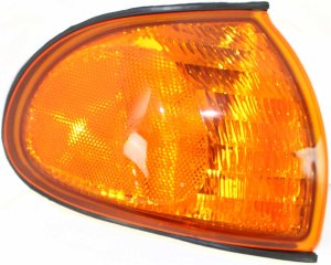 Corner Light Lens and Housing for Ford Windstar 1998, Right (Passenger) Side, Park Light, Replacement