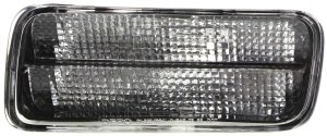 Signal Light for Chevrolet Camaro 1985-1992, Left (Driver) Side, Clear Lens and Housing, Replacement
