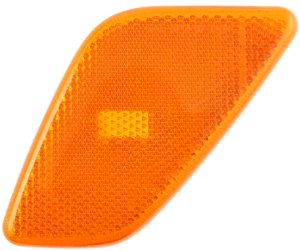 Front Side Marker Light for Jeep Wrangler 1997-2006, Left (Driver), Lens and Housing, Replacement